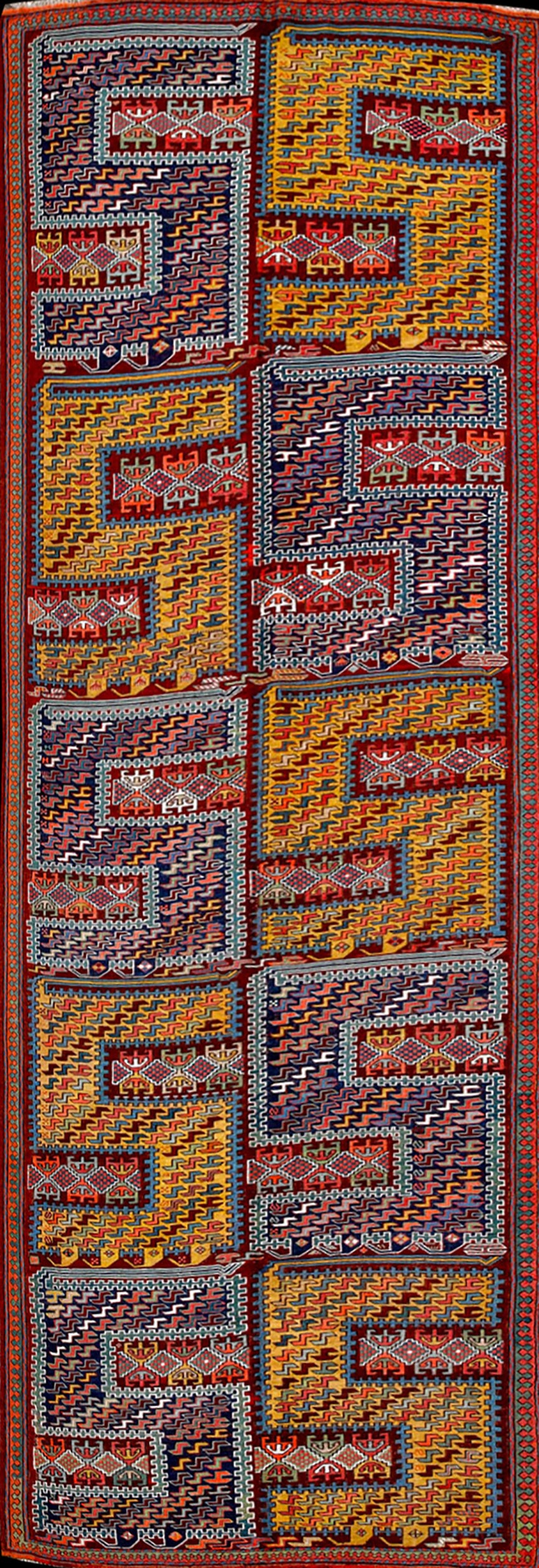 SOUMAK SILEH DRAGON CARPET