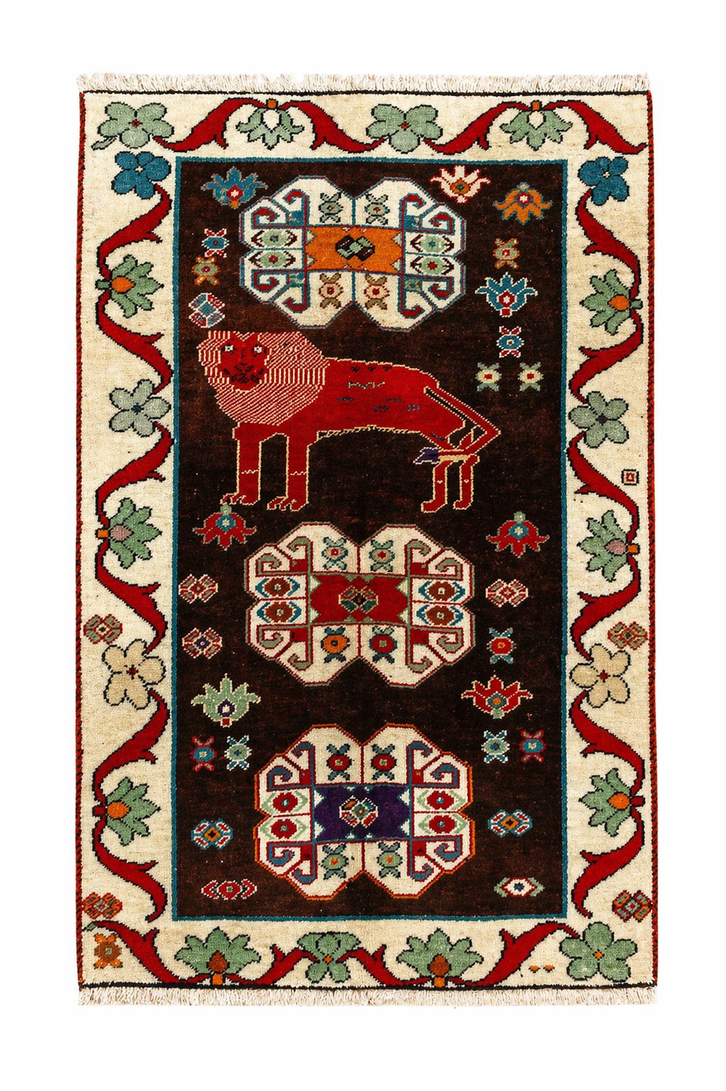 GABBEH TRIBAL CARPET