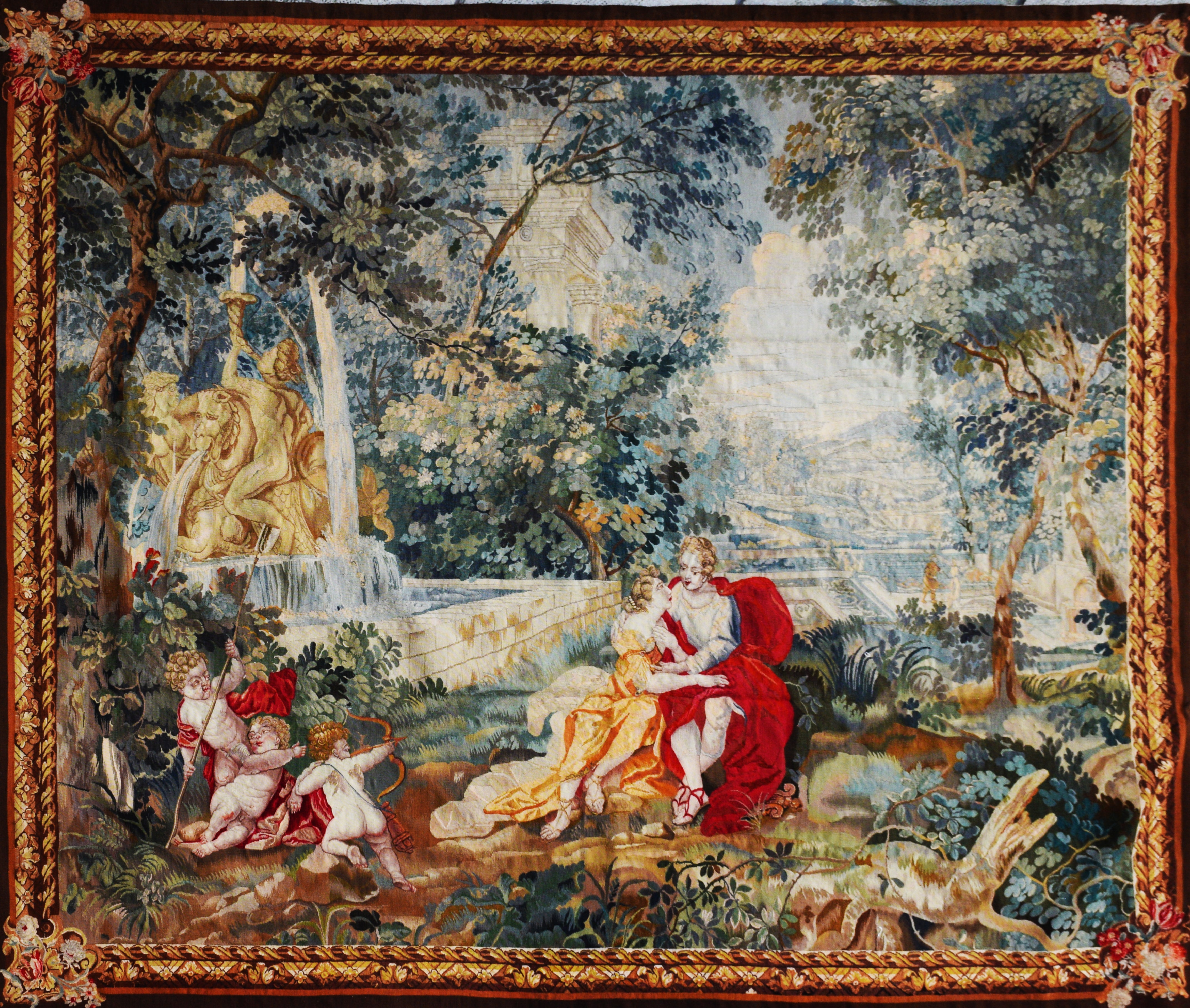 FLEMISH TAPESTRY CARPET