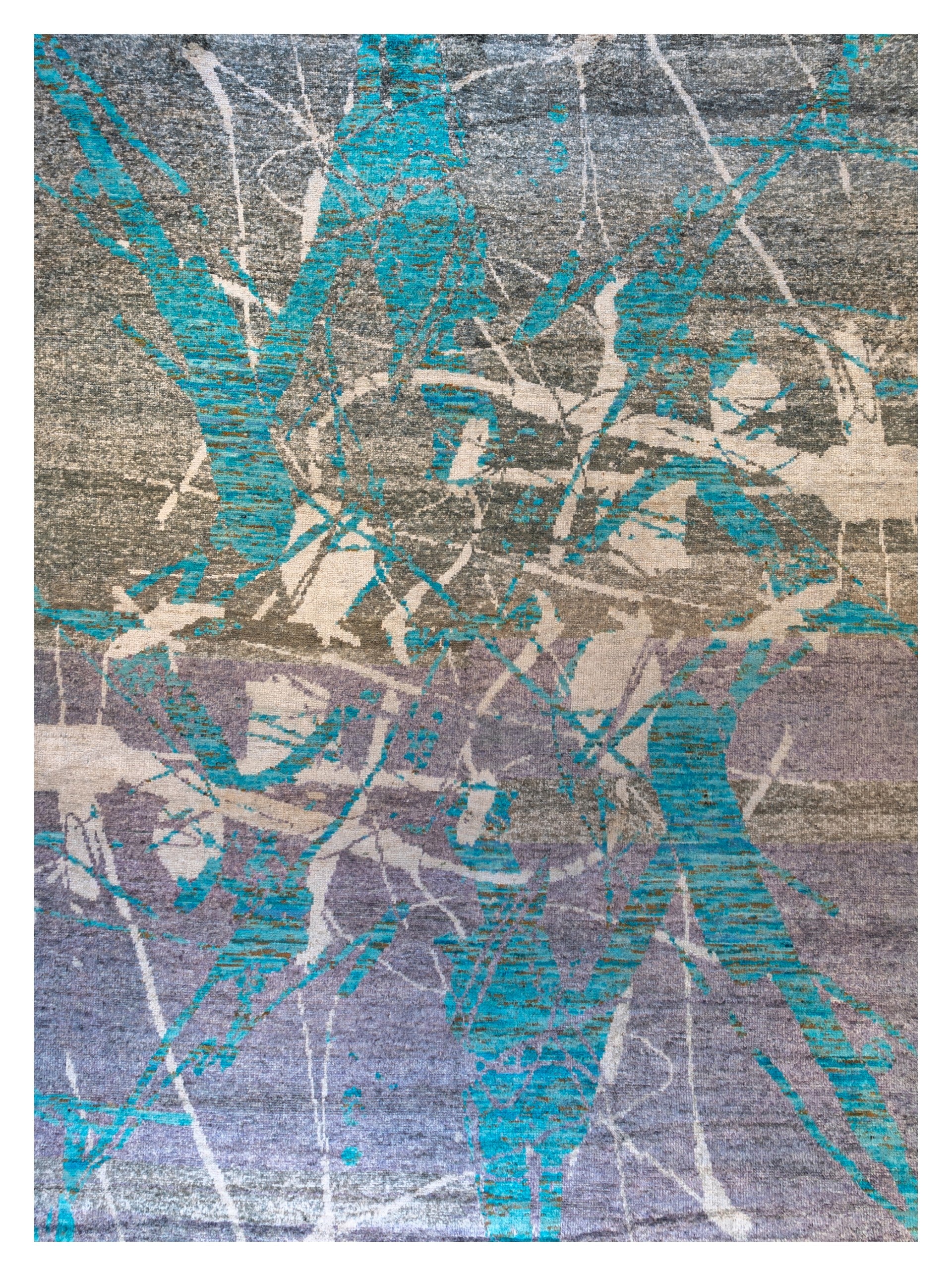 RECYCLED SARI SILK CARPET