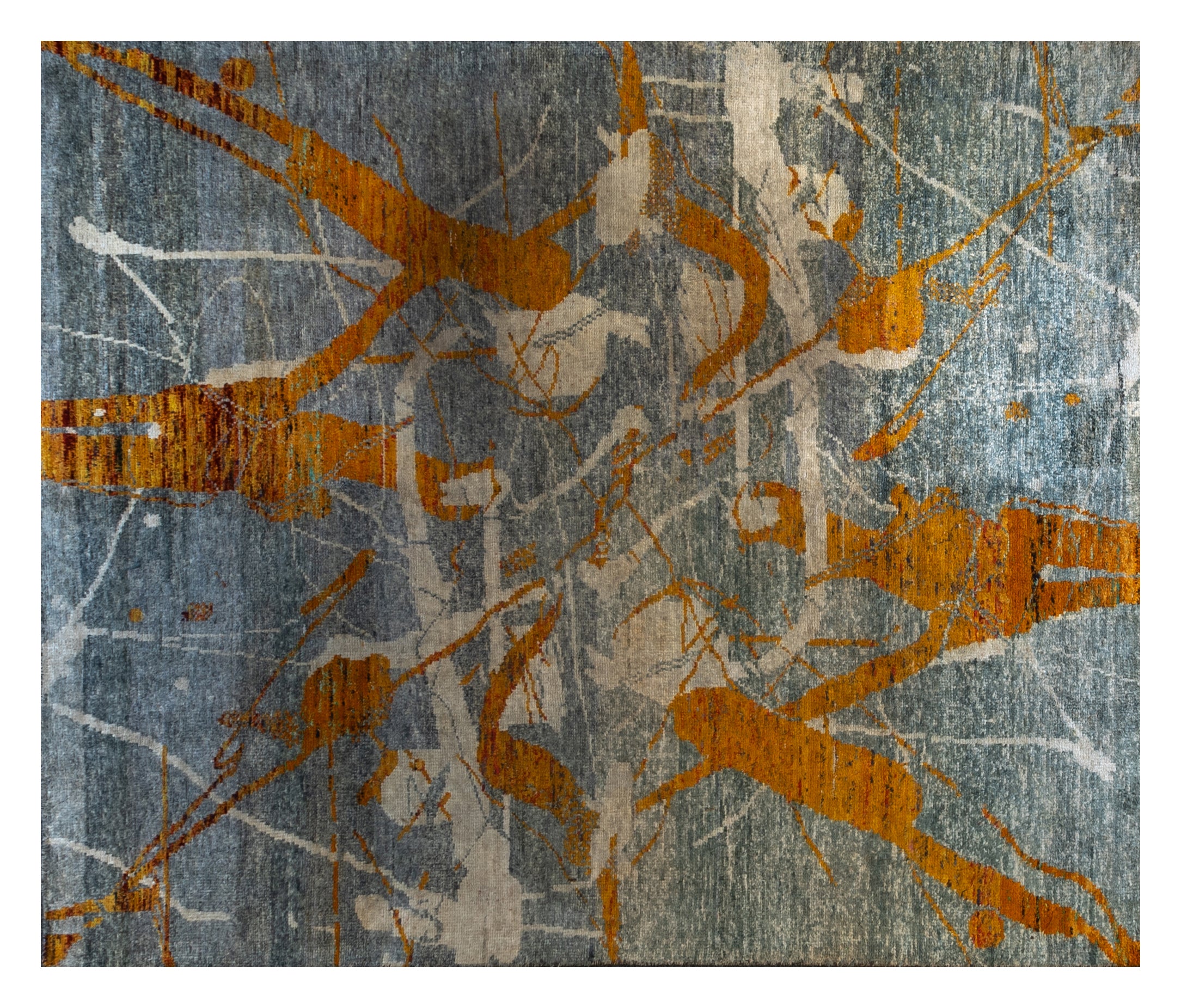 RECYCLED SARI SILK CARPET