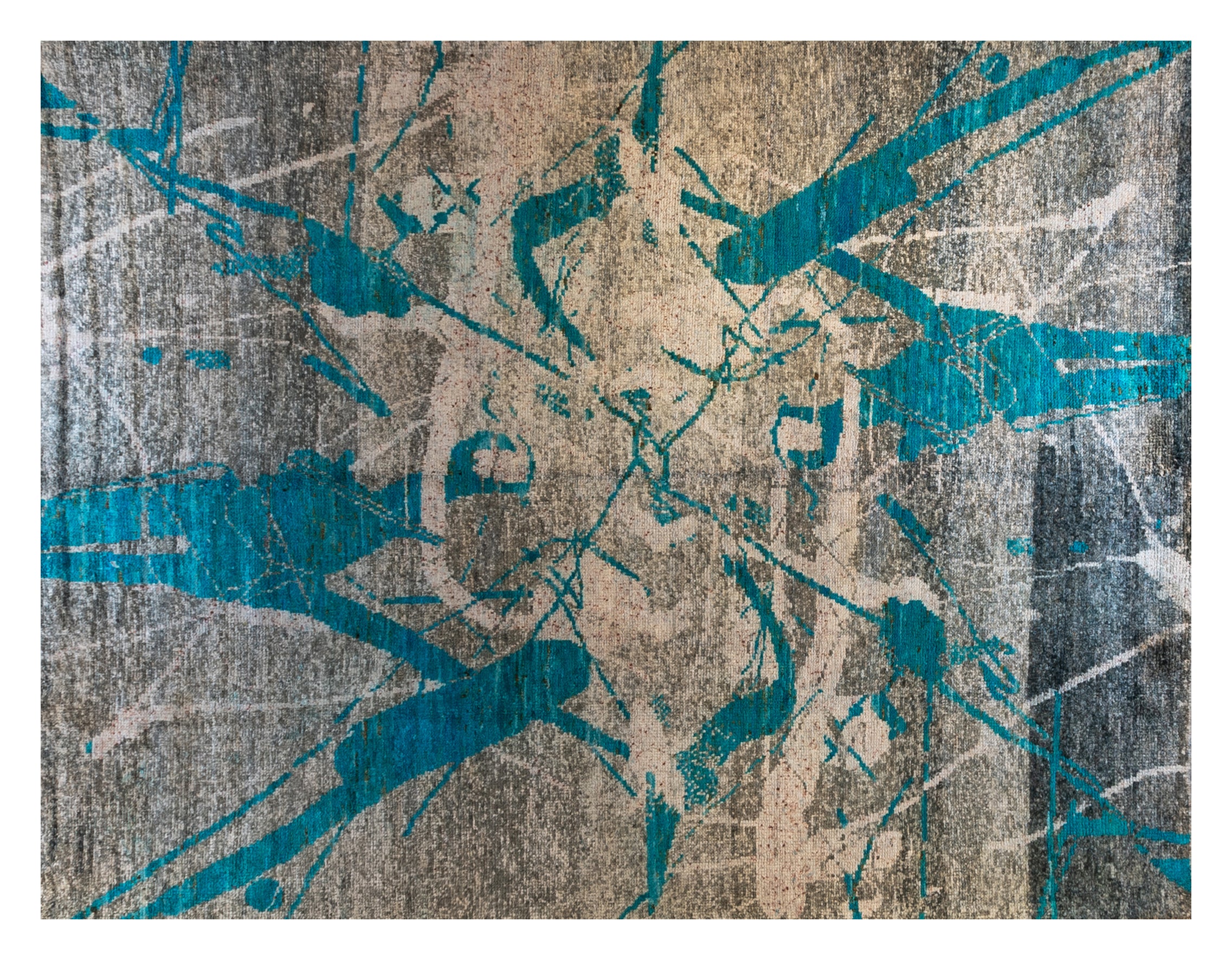 RECYCLED SARI SILK CARPET