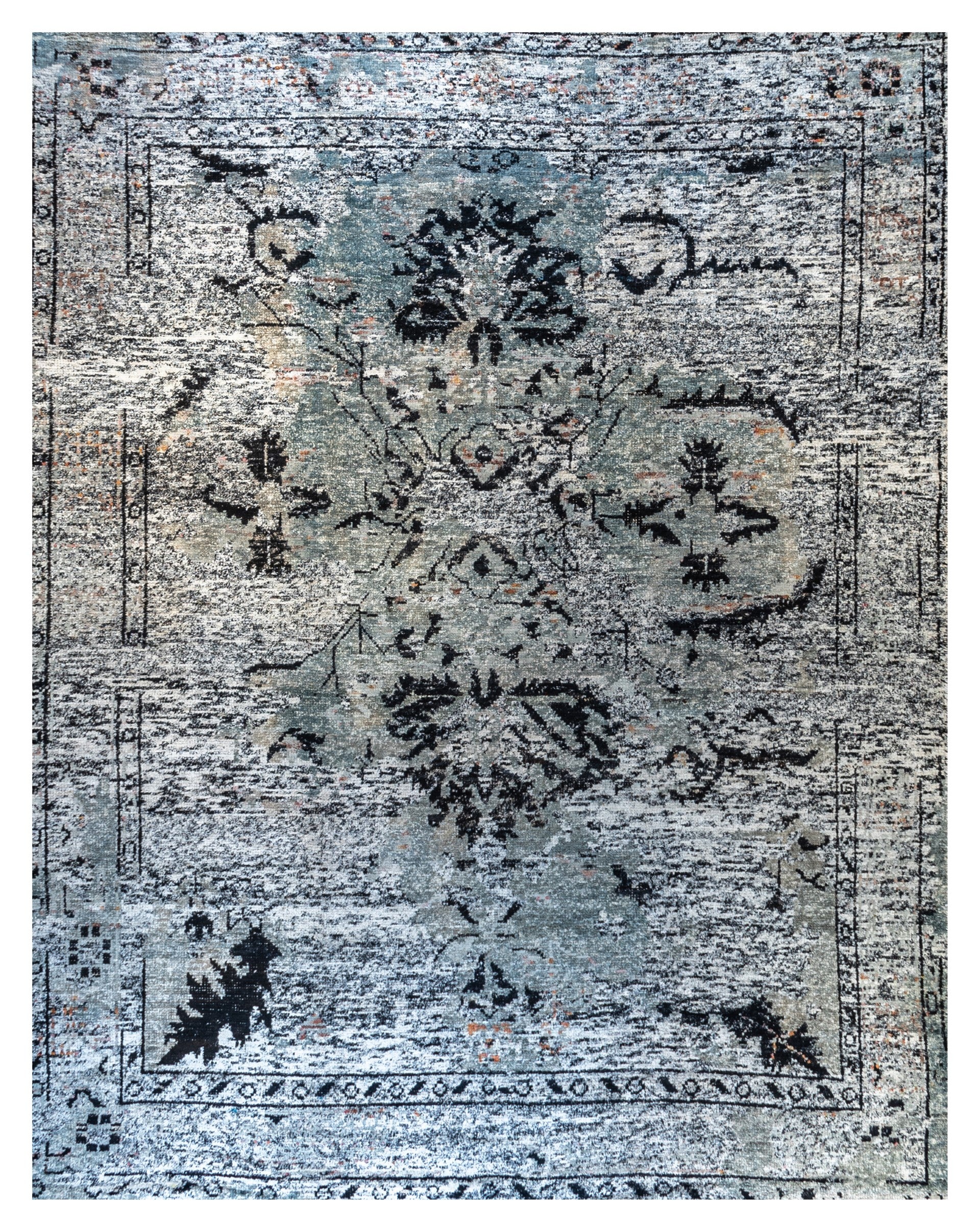 RECYCLED SARI SILK CARPET