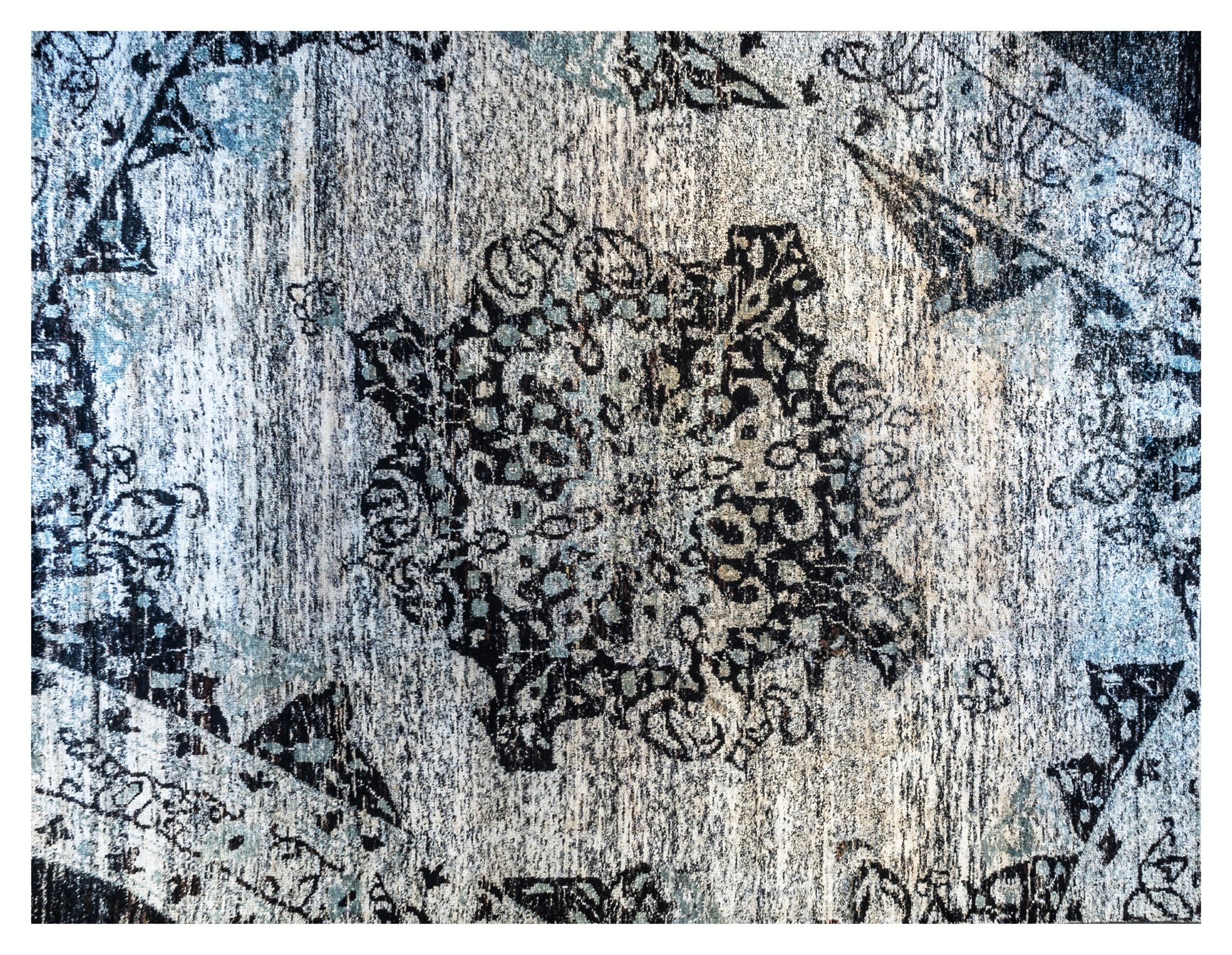 RECYCLED SARI SILK CARPET
