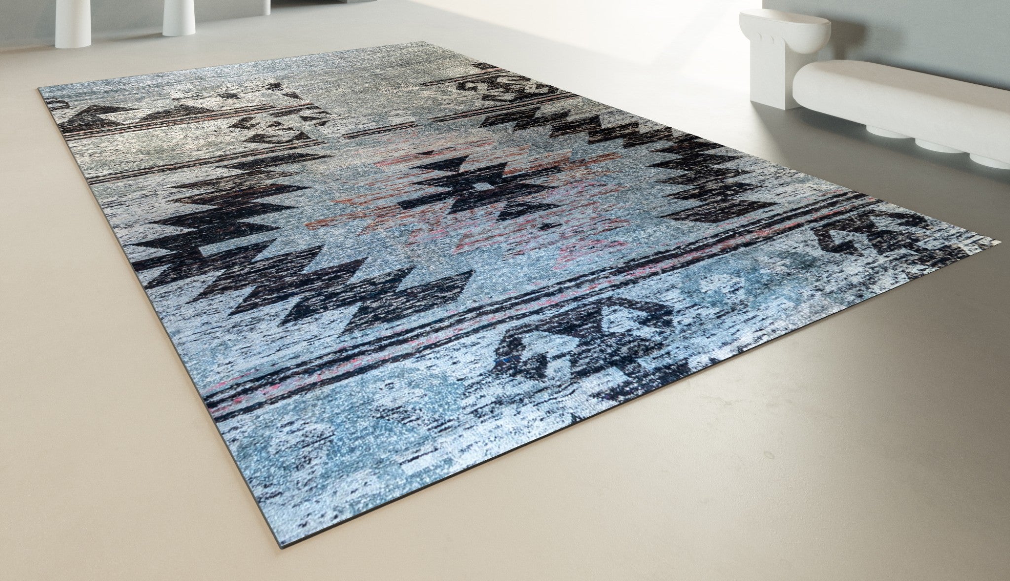 RECYCLED SARI SILK CARPET