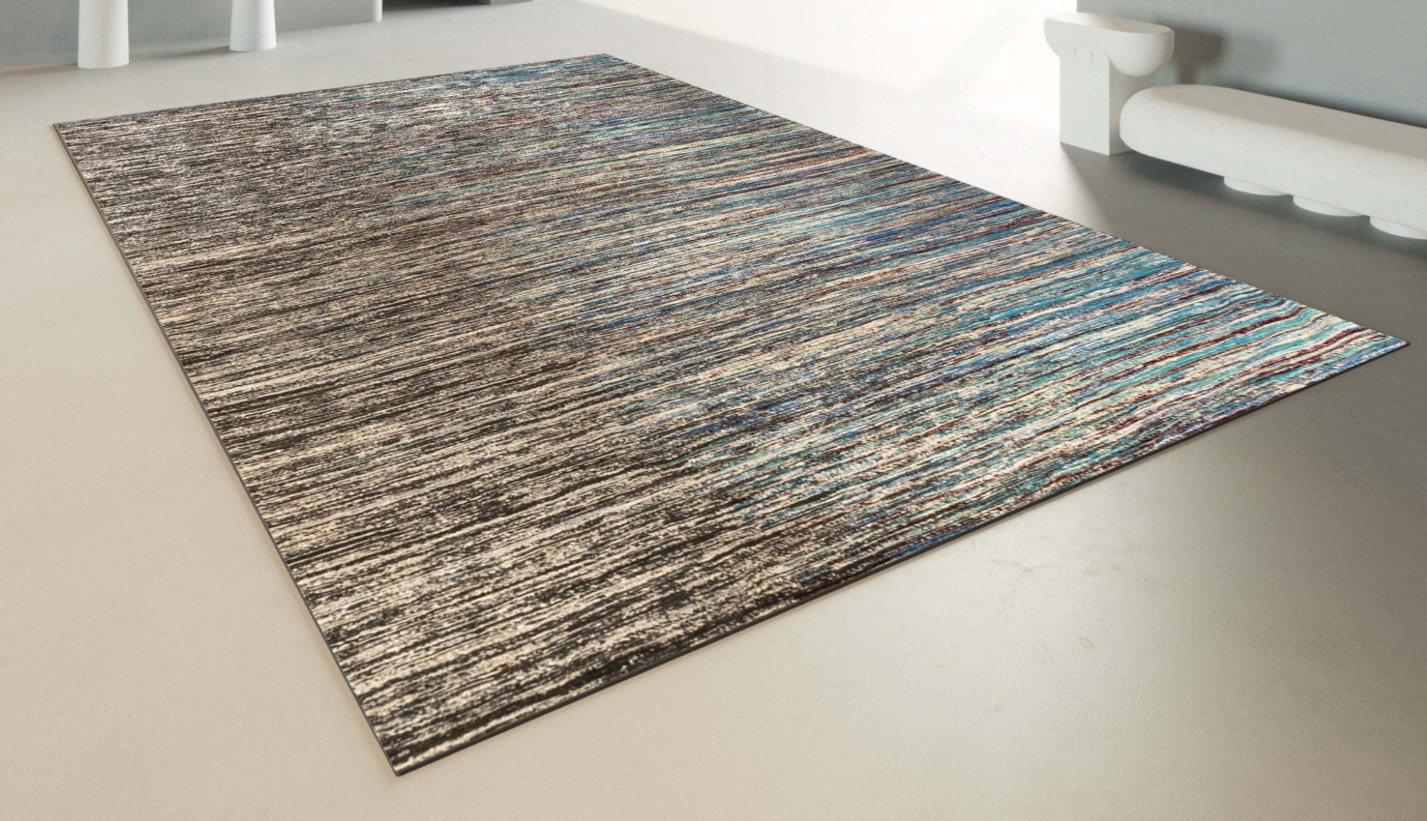 RECYCLED SARI SILK CARPET