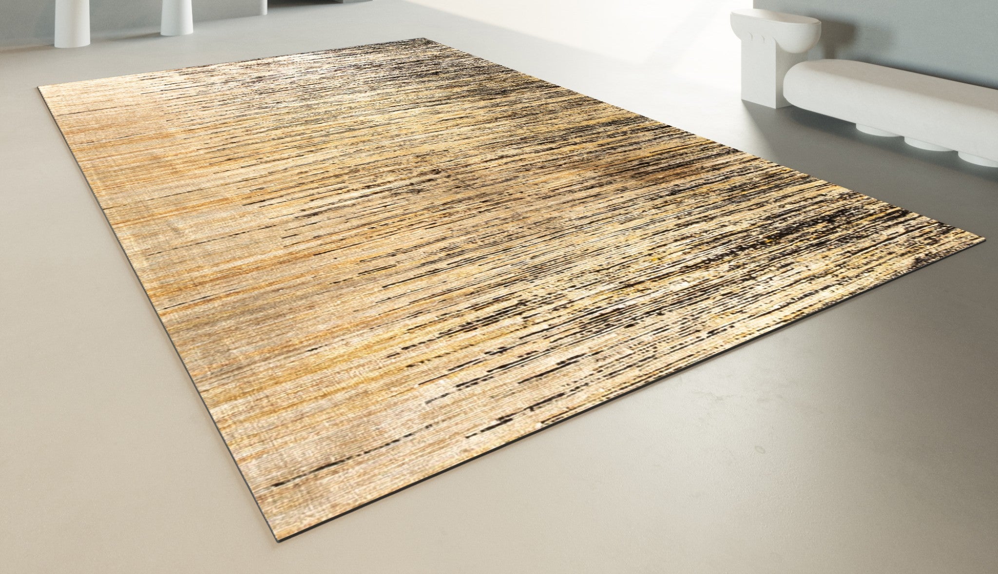 RECYCLED SARI SILK CARPET