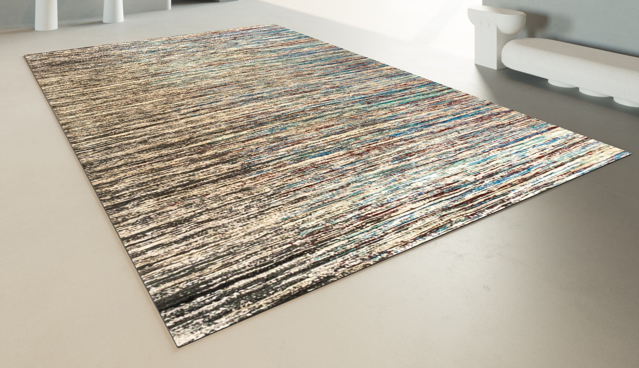 RECYCLED SARI SILK CARPET