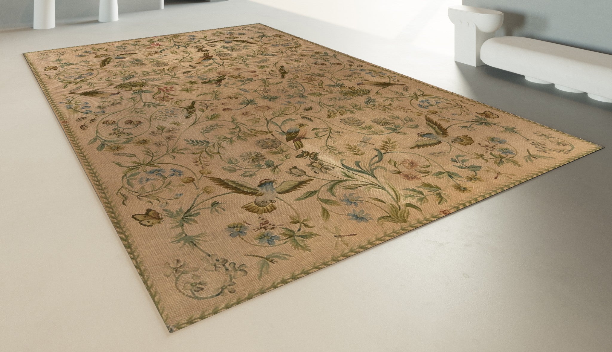 FRENCH AUBUSSON CARPET