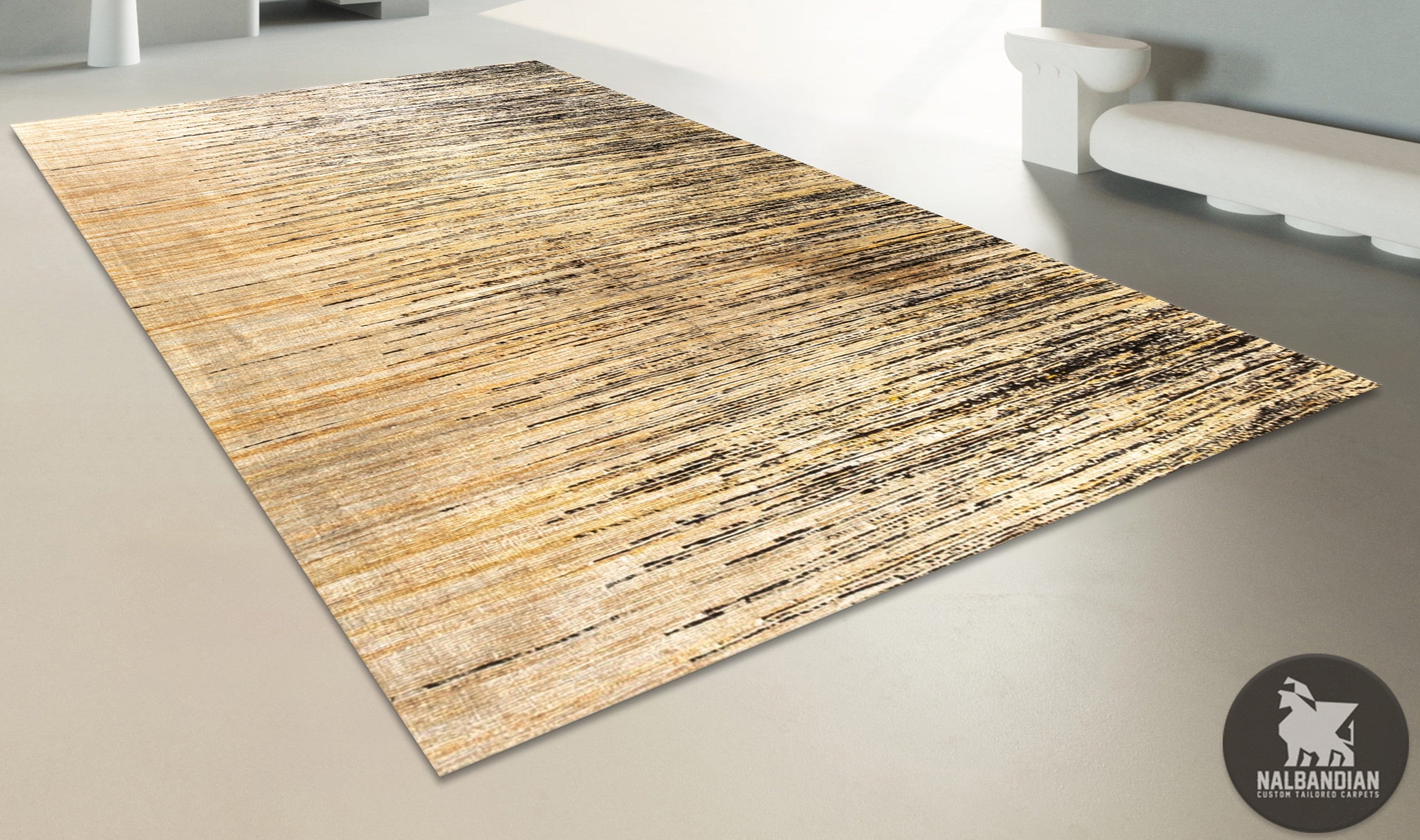 RECYCLED SARI SILK CARPET