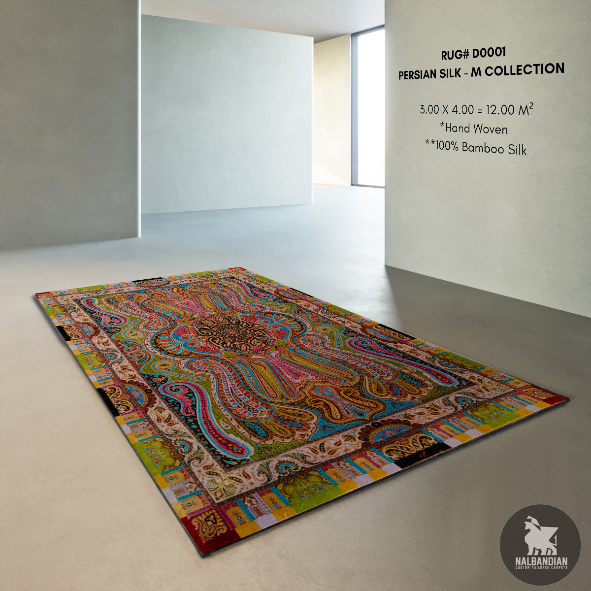 PERSIAN SILK CARPET